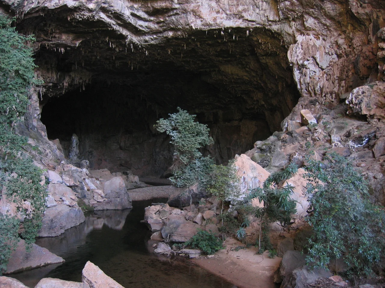 Terra Ronca Cave, at the Terra Ronca State Park (located between the towns of Guarani de Goiás and São Domingos - Goiás - BRAZIL