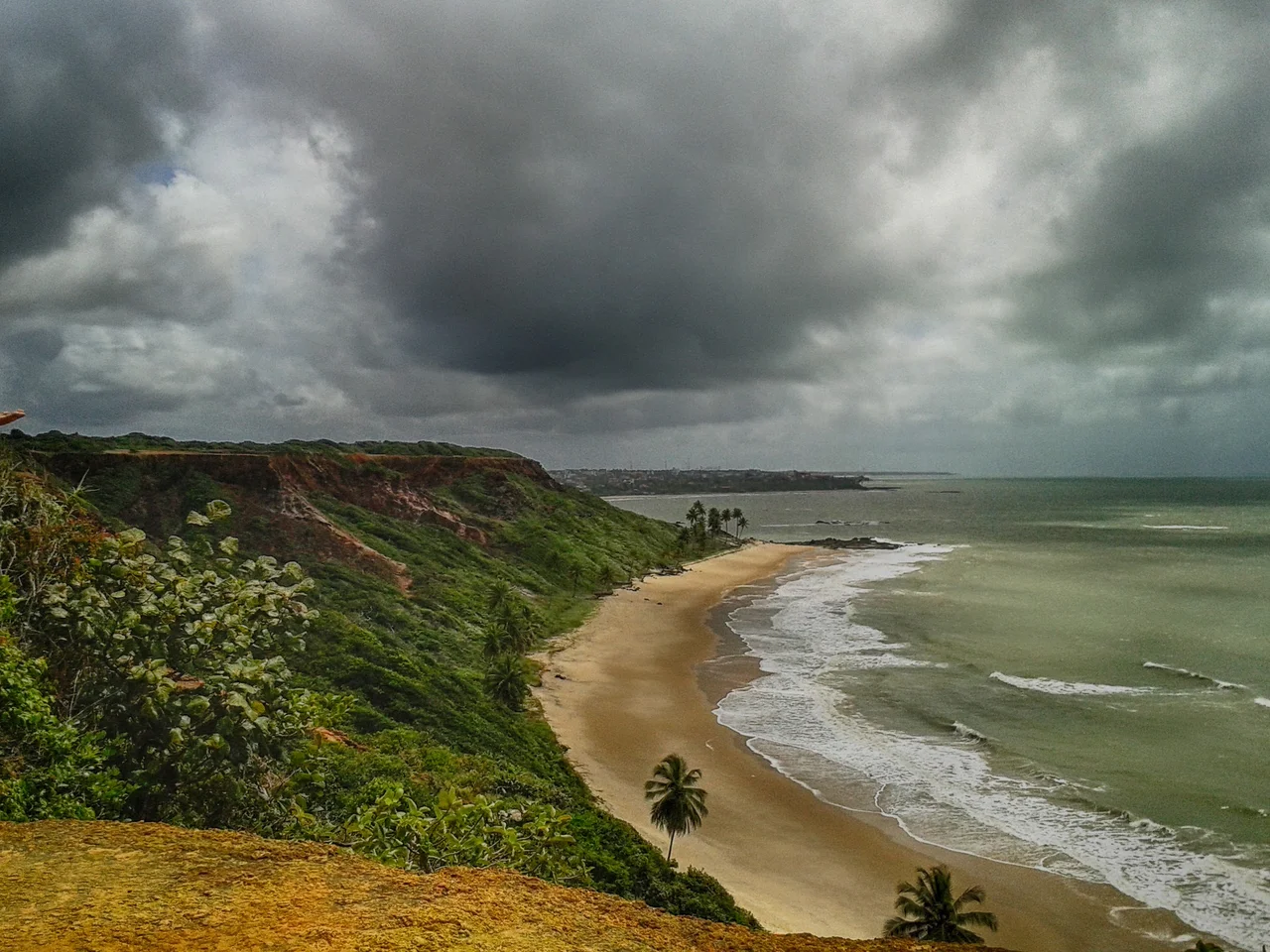 Coqueirinho beach in Conde, Paraíba