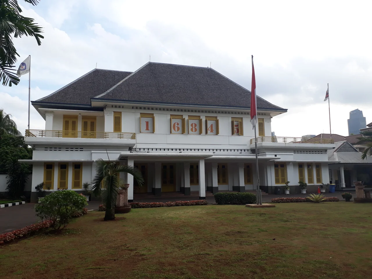 The former residence of  Rear-Admiral Tadashi Maeda,  where the Indonesian Proclamation of Independence was written. It is now the Formulation of Proclamation Text Museum at Jl. Imam Bonjol No. 1, Jakarta