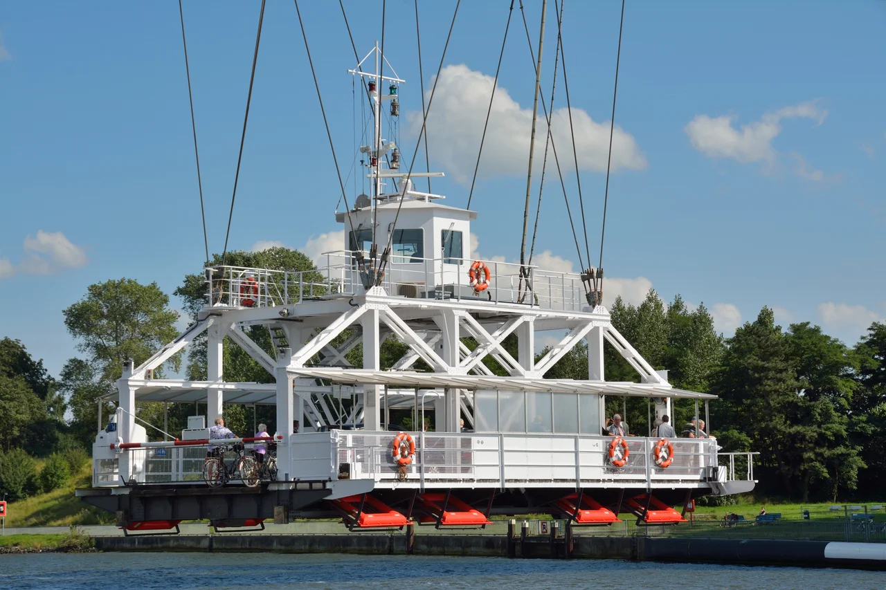 The original ferry was destroyed in an accident. It was replaced by a replica in 2022.
