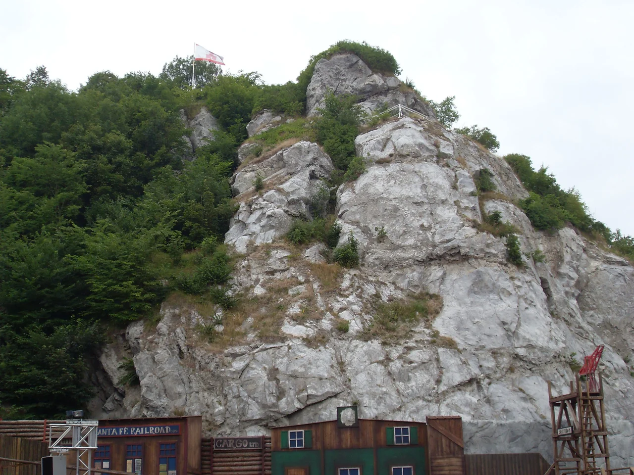 Top of the Kalkberg in Bad Segeberg