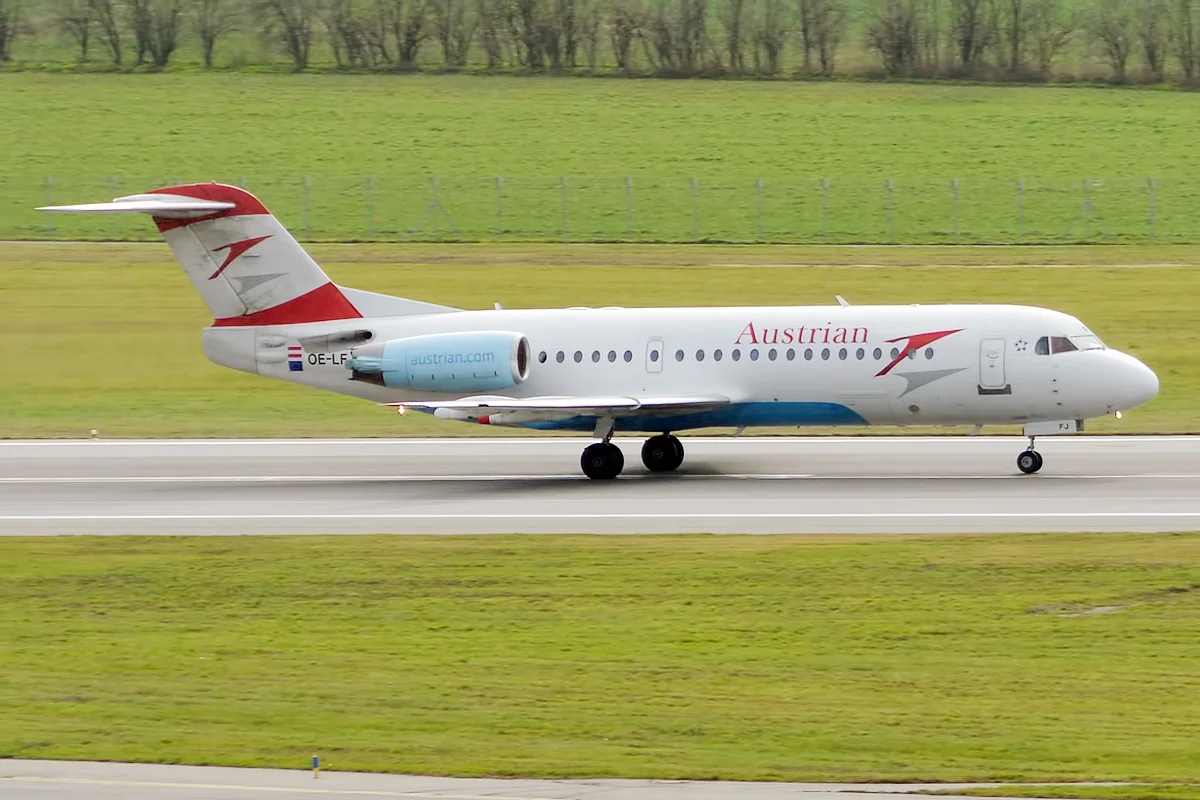 Austrian Airlines, OE-LFJ, Fokker F70