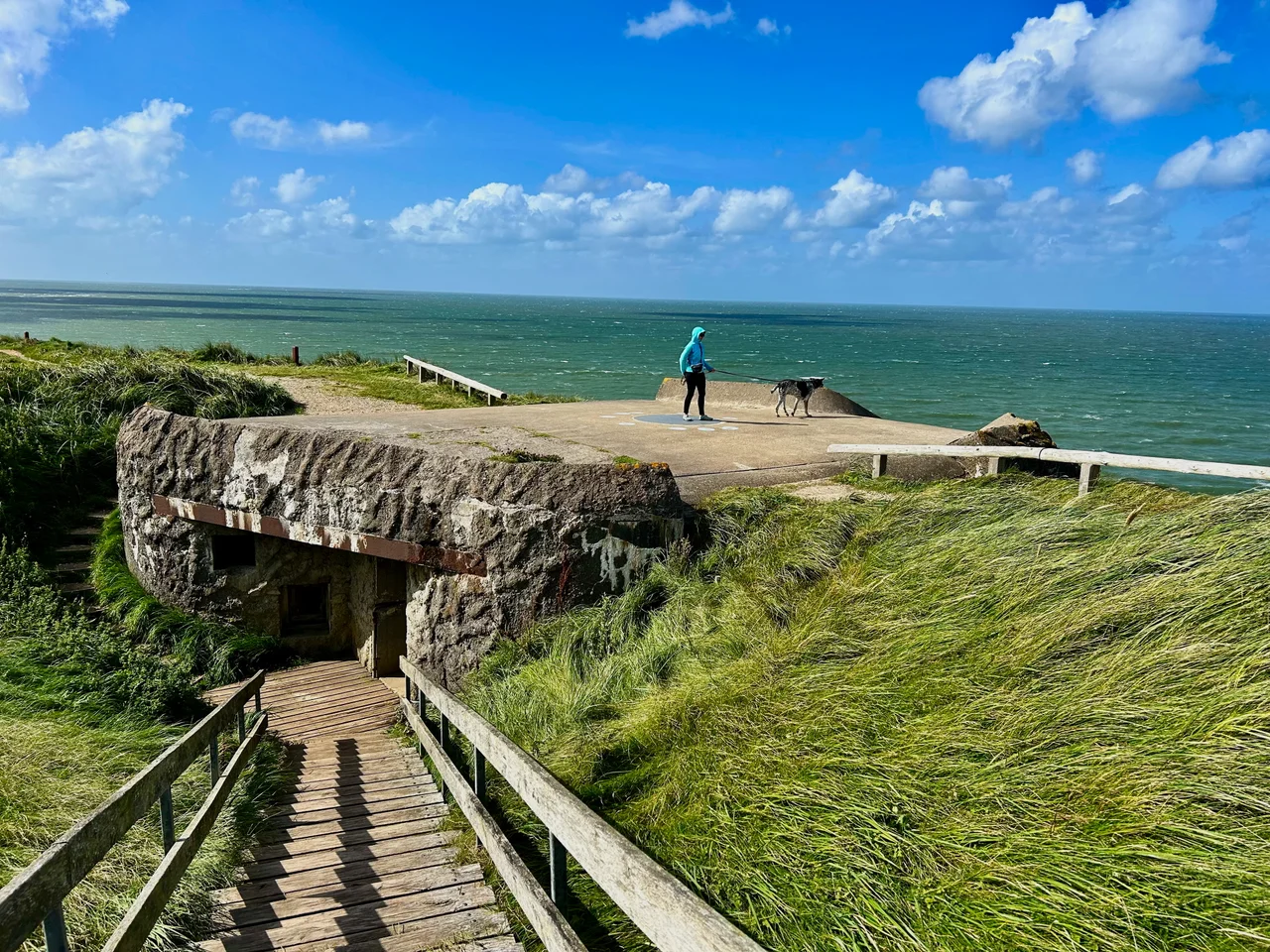 Bulbjerg bunker, one of the Atlantic Wall bunkers in Denmark